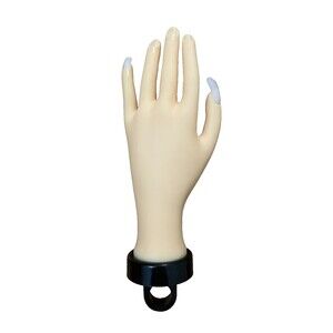 Bendable Nail Practice Hand for Acrylic Art & Training Poseable Mannequin